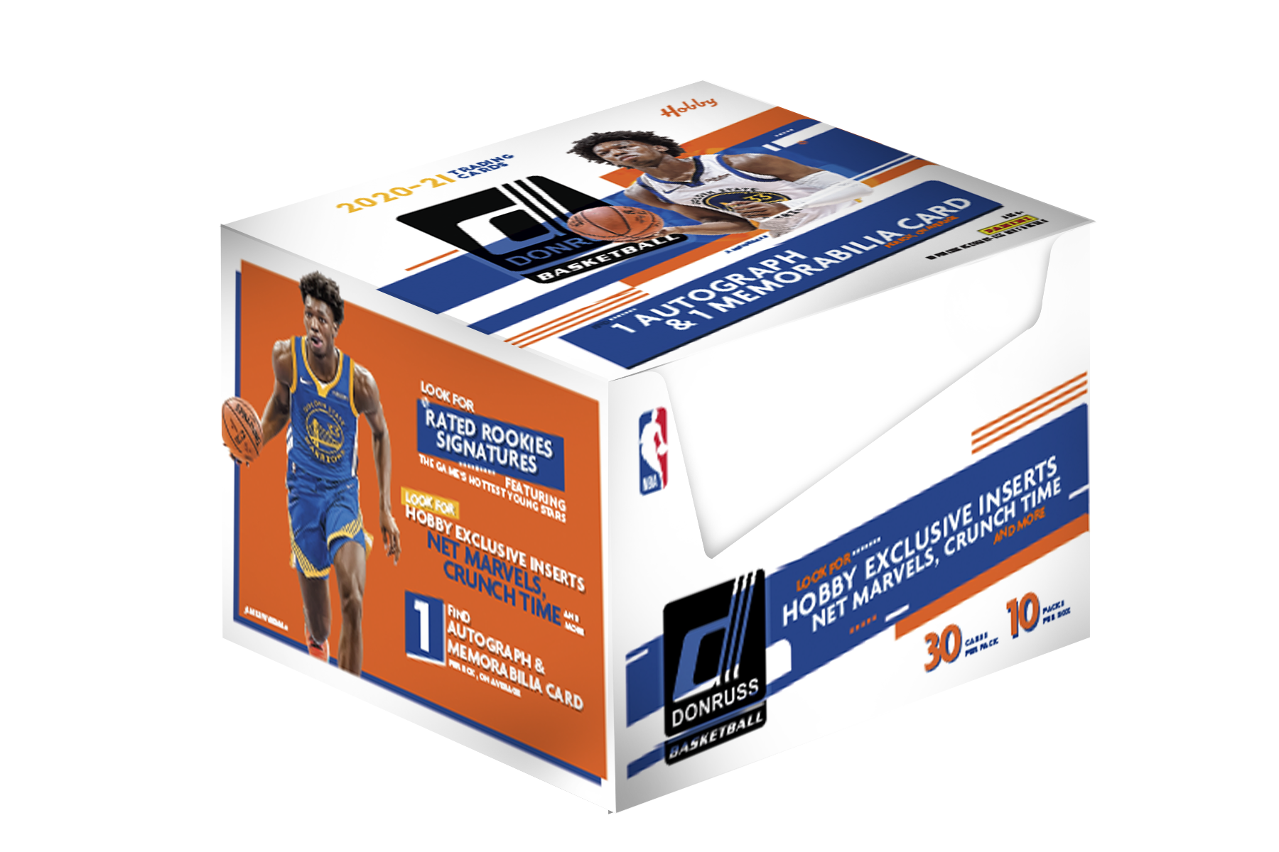 2020/21 Panini Donruss Basketball Hobby Box |  