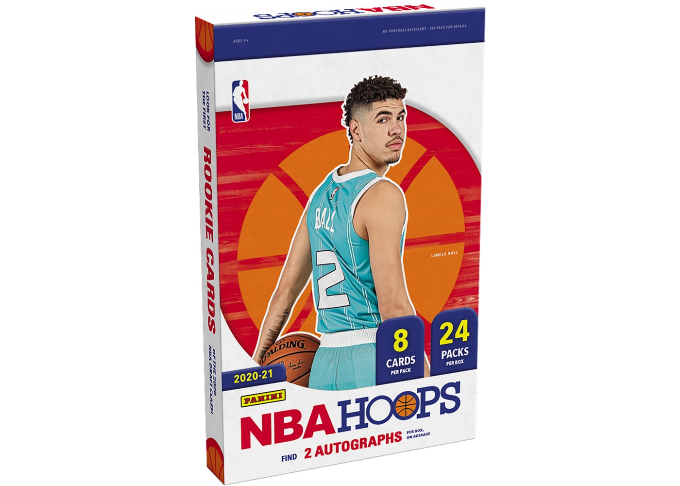 2020/21 Panini NBA Hoops Basketball Hobby Box |  