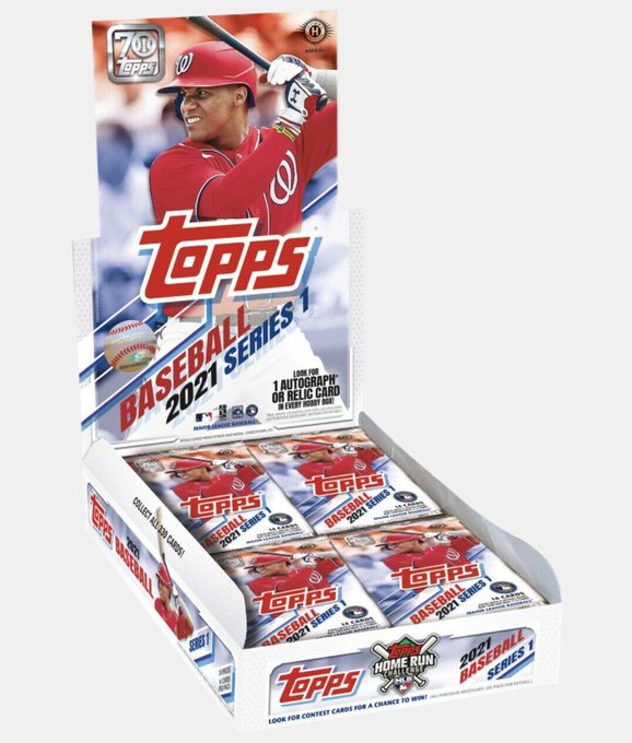 2021 Topps Series 1 Baseball Hobby Box |  