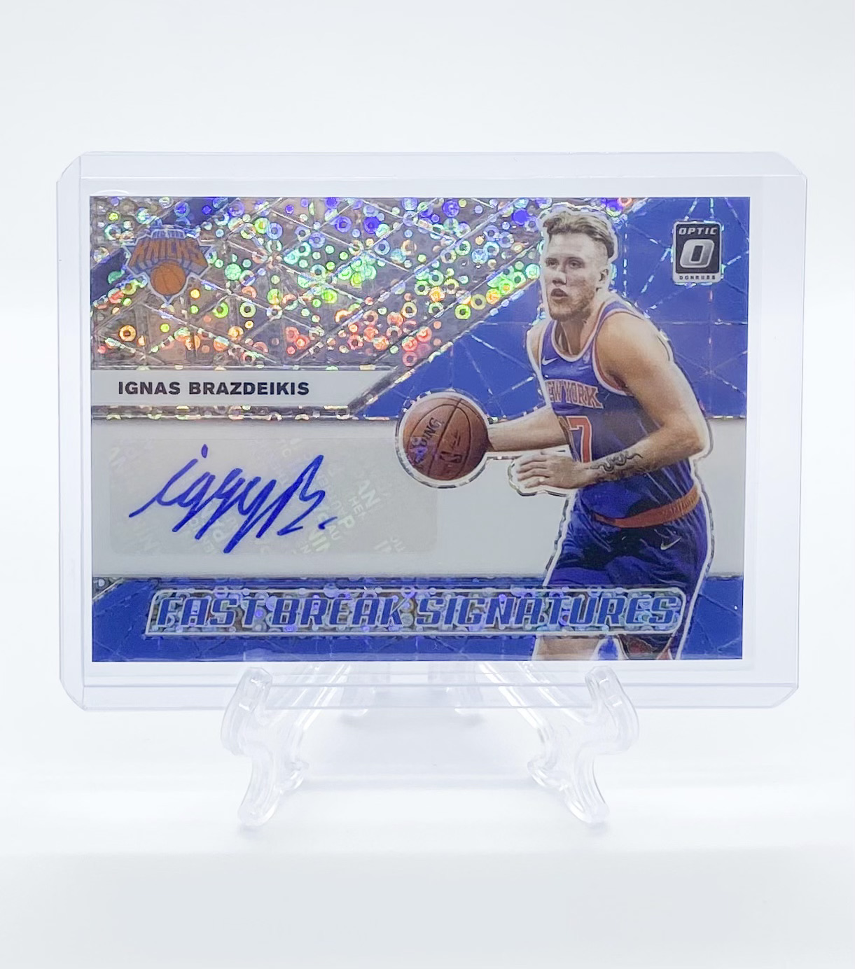 Ignas Brazdeikis – Optic Auto - Owls Collectibles - Trusted American Sports Cards & Toy Supplier Located In Delray Beach, Florida