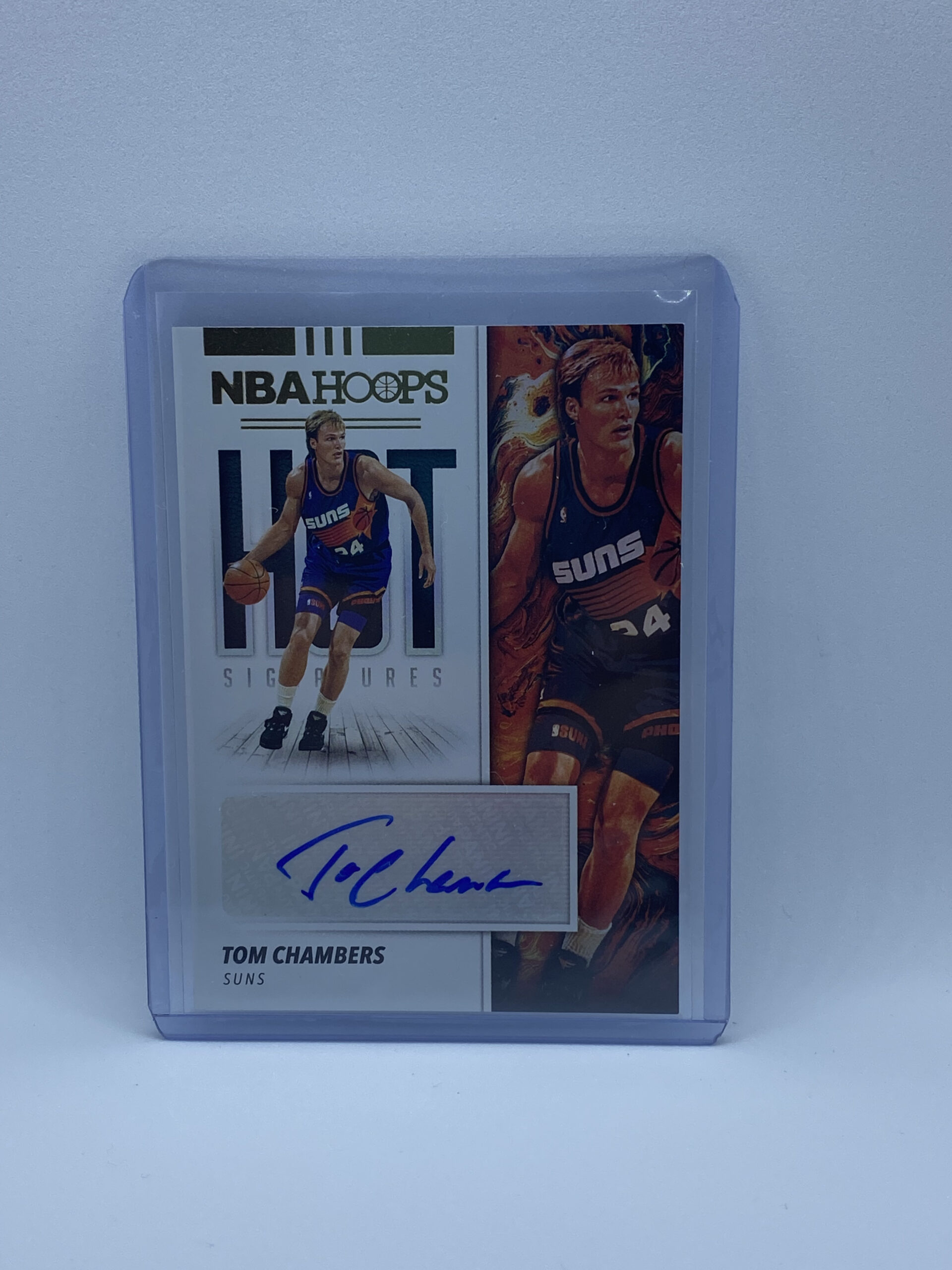 2019 NBA Hoops Hot Signatures Tom Chambers Phoenix Suns - Owls Collectibles - Trusted American Sports Cards & Toy Supplier Located In Delray Beach, Florida