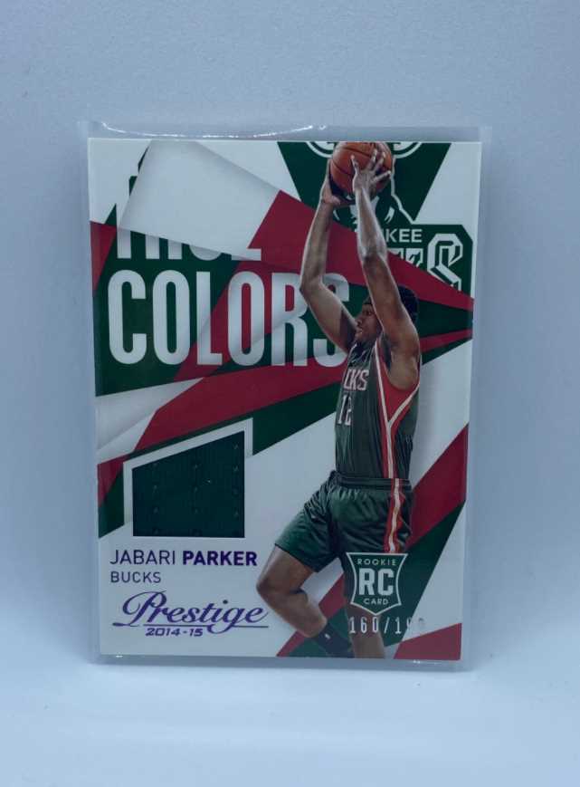 JABARI PARKER 2014-15 PRESTIGE TRUE COLORS ROOKIE PATCH RC 160/199 - Owls Collectibles - Trusted American Sports Cards & Toy Supplier Located In Delray Beach, Florida