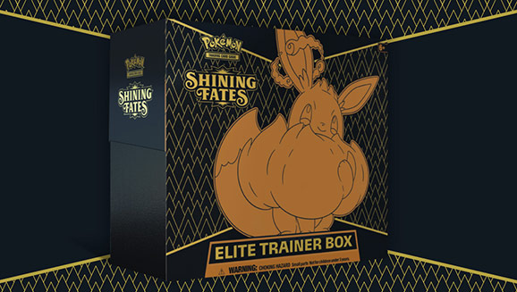 Pokemon Shining Fates Elite Trainer Box - Owls Collectibles - Trusted American Sports Cards & Toy Supplier Located In Delray Beach, Florida
