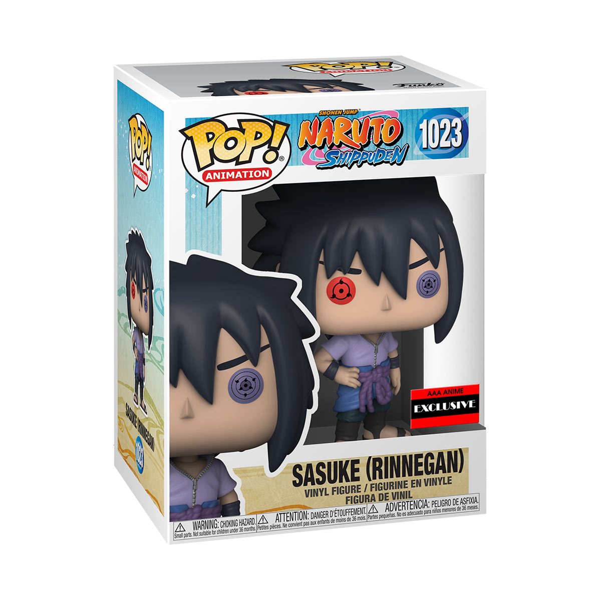 Naruto Sasuke Uchiha Rinnegan Pop! Vinyl Figure – AAA Anime Exclusive - Owls Collectibles - Trusted American Sports Cards & Toy Supplier Located In Delray Beach, Florida