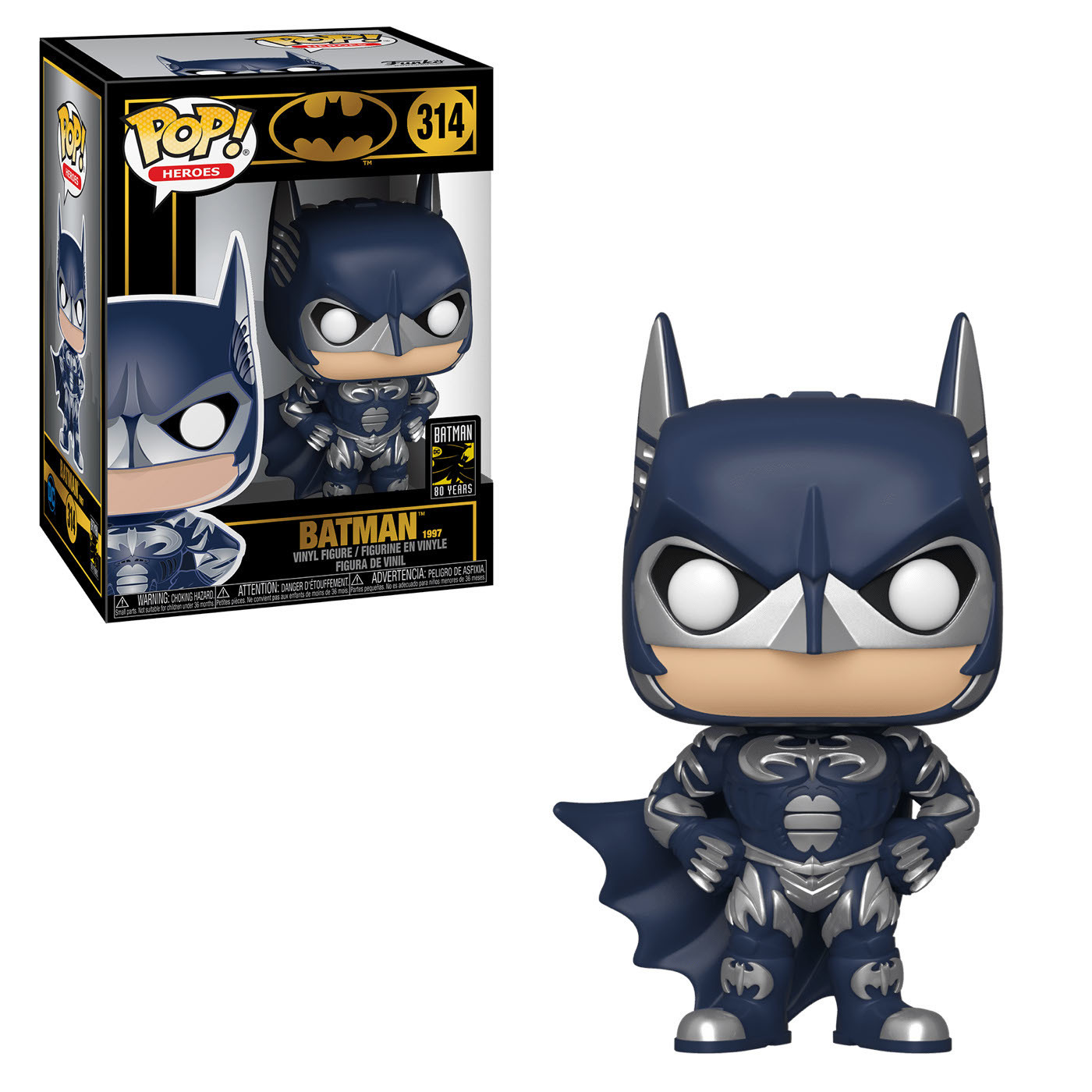 Batman 1997 80th Anniversary Pop! Vinyl Figure - Owls Collectibles - Trusted American Sports Cards & Toy Supplier Located In Delray Beach, Florida