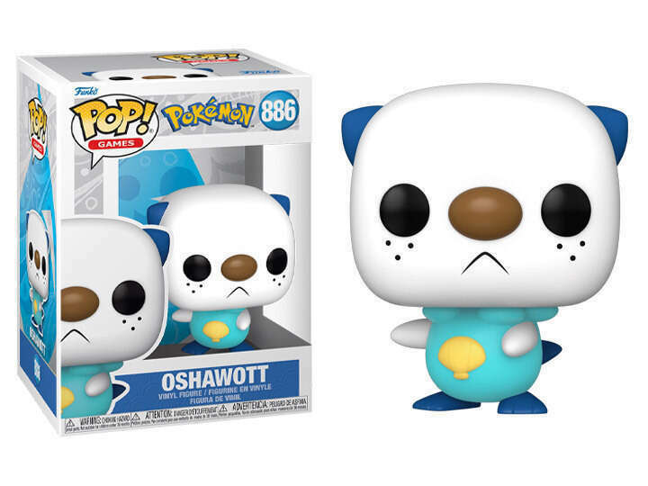 Funko POP! Pokemon Oshawott 886 - Owls Collectibles - Trusted American Sports Cards & Toy Supplier Located In Delray Beach, Florida
